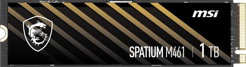 MSI Spatium M461 1TB 3D NAND(QLC) PCIe 4.0 NVMe M.2 SSD
