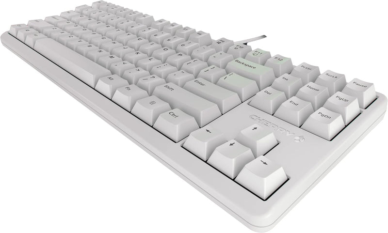 CHERRY G80-3000S TKL white frame matte mechanical keyboard (black axis) G80-3830LUAEU-0 