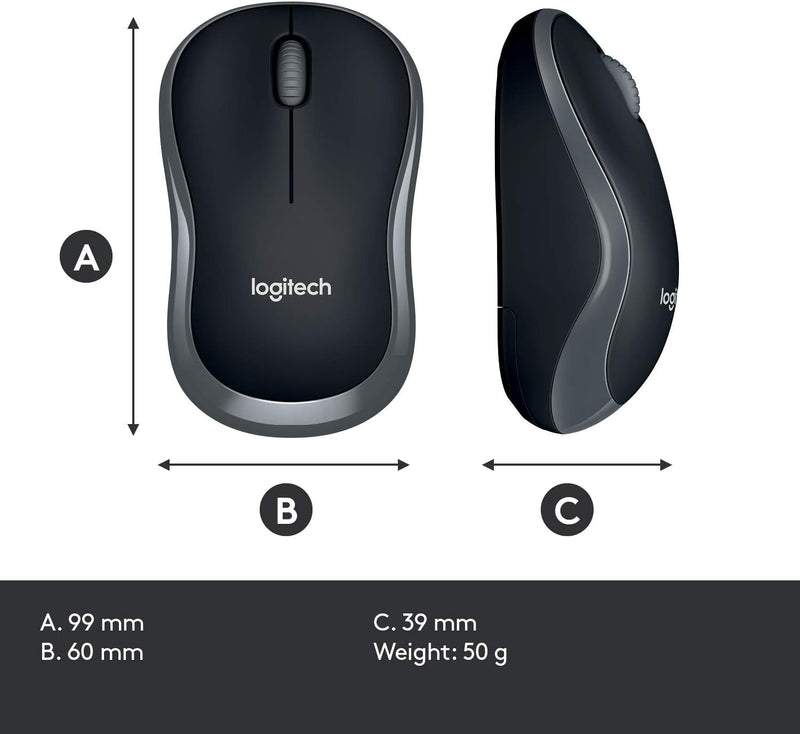 Logitech MK270r Wireless Keyboard and Mouse wireless keyboard and mouse combination 