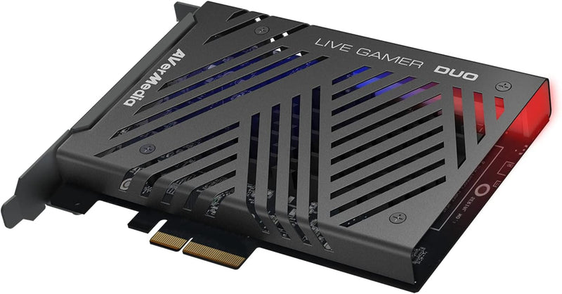 AVer Aver-Gamer-Duo Dual HDMI 4K HDR & FullHD 240fps Capture Card (GC570D)