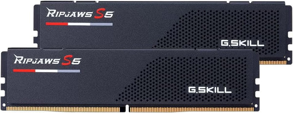 G.SKILL 64GB Kit (2x32GB) Ripjaws S5 Black F5-6800J3445G32GX2-RS5K DDR5 6800MHz CL34 Memory