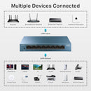 TP-Link LS108G LiteWave 8-Port Gigabit Desktop Steel Switch (DSCP Qos)