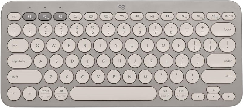 Logitech K380 跨平台藍牙鍵盤 (English Version) - Misty 迷霧灰色 920-011145 原裝行貨