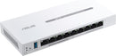 ASUS ExpertWiFi EBG19P 8-Port Gigabit PoE+ VPN Smart Managed Network Switch