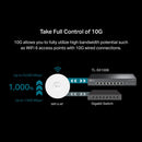 TP-Link TL-SX1008 8-Port 10G Multi-Gigabit Switch Unmanaged Ethernet Switch Desktop / Rackmount