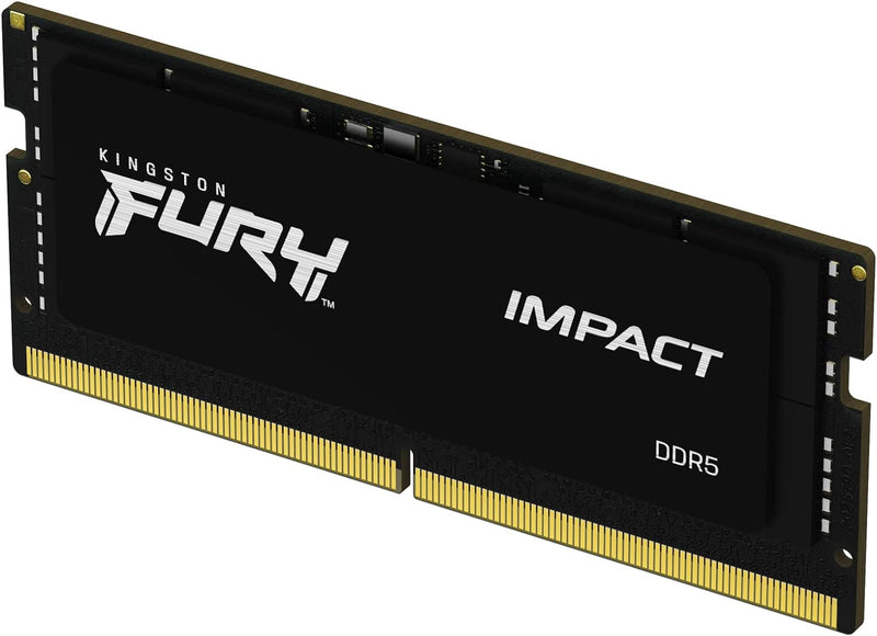 Kingston 32GB Kit (2x16GB) KF564S38IBK2-32 Fury Impact DDR5-6400MHz SO-DIMM Memory