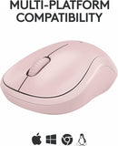 Logitech M240 靜音藍牙滑鼠 - Pink 粉紅色 910-007124 原裝行貨