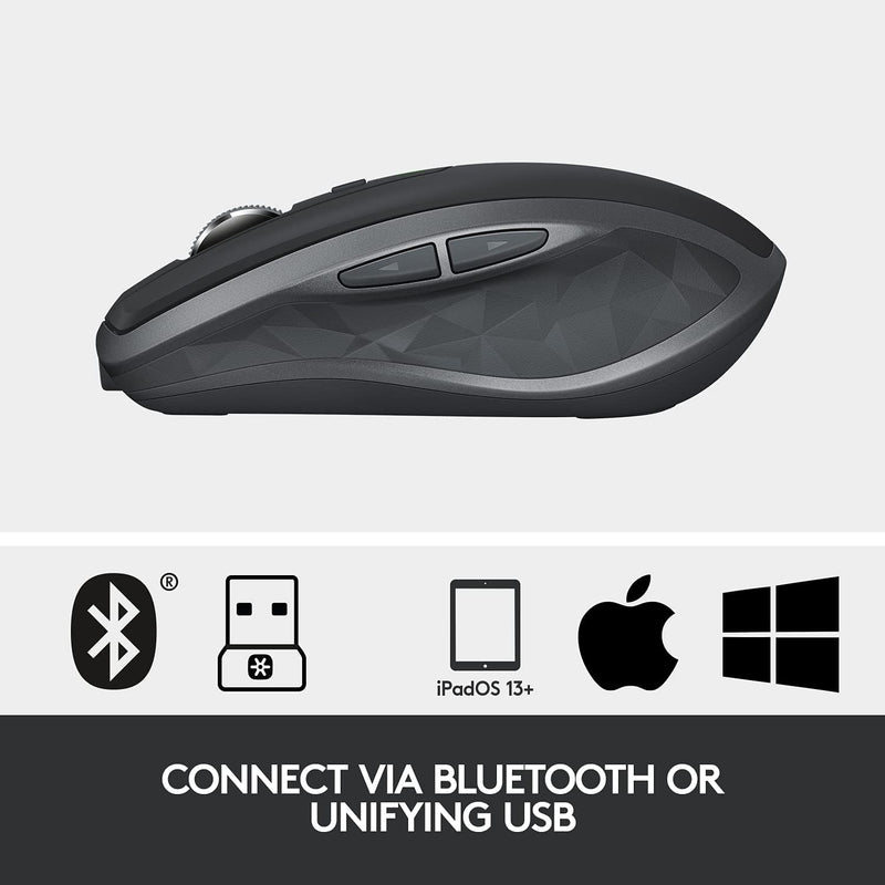 Logitech MX Anywhere 2S 專業便攜無線滑鼠 910-006285 原裝行貨