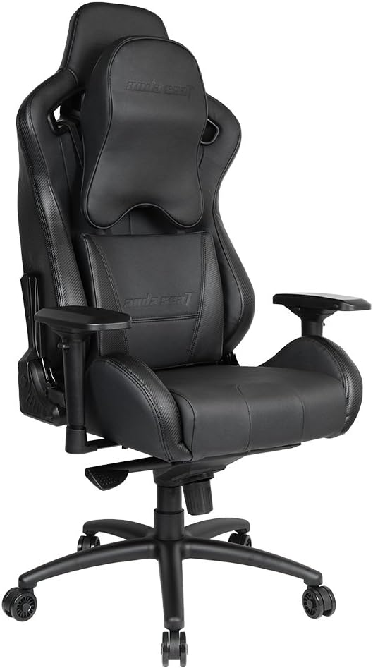 Anda Seat Dark Knight Premium (黑色) Gaming Chair AD12XL-04-B-PV 真皮電競椅 (代理直送)