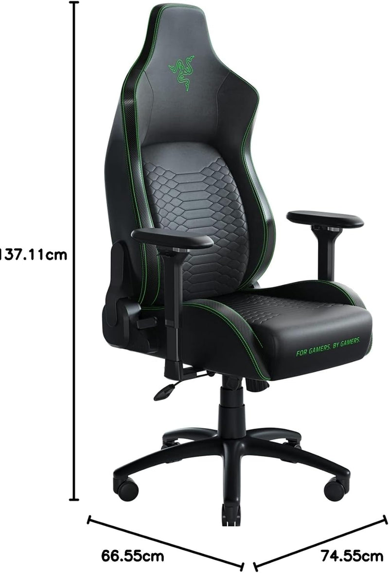 Razer Iskur (PVC Leather) 電競椅 RZ38-02770100-R3U1 (代理直送)