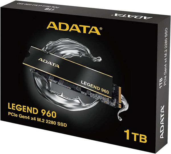 ADATA 1TB LEGEND 960 ALEG-960-1TCS M.2 2280 PCIe Gen4 x4 SSD