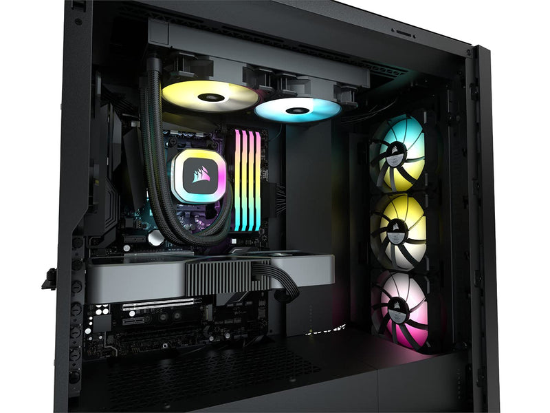 CORSAIR H100 RGB 240mm Liquid CPU Cooler CW-9060053-WW