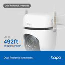 TP-Link Tapo C520WS 4MP 2K Outdoor Pan/Tilt Security Wi-Fi Camera 1440P AI 防水旋轉式 Wi-Fi 攝影機