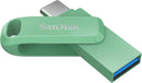 SanDisk 64GB Ultra Dual Drive Go Absinthe Green (洋艾綠) Flash Drive 隨身碟 (USB 3.2 Gen 1 150MB/s) SDDDC3-064G-G46AG 772-4608