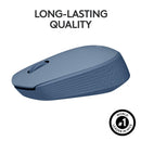 Logitech M171 無線滑鼠 - Grey Blue 灰藍色 910-006869 原裝行貨