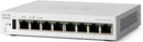 Cisco Catalyst 1200 8-Port Gigabit Ethernet Smart Managed Switch (C1200-8T-D-UK/NE-128TD)