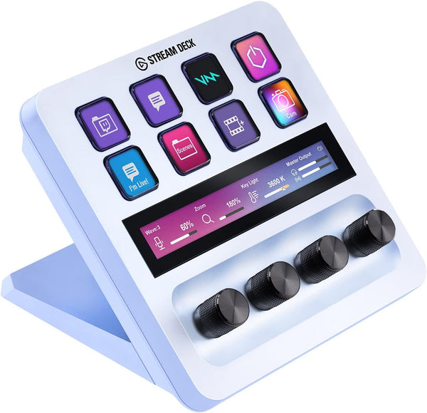 [Elgato New Year Promotion] Elgato Stream Deck+ White white live broadcast console (CO-EL-STREAM-DECK+-W) 