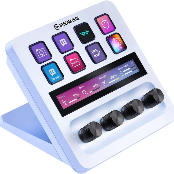 Elgato Stream Deck+ White 白色 直播控制台 (CO-EL-STREAM-DECK+-W)