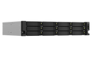 QNAP TS-1264U-RP-8G 2U Rackmount 12-Bay NAS (Intel Celeron N5095 Quad Core burst up to 2.9GHz CPU, 8GB Ram)