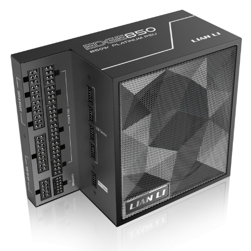 LIAN LI EDGE 850W Black Black ATX 3.1 80 Plus Platinum Full Modular Power Supply (EG0850) 
