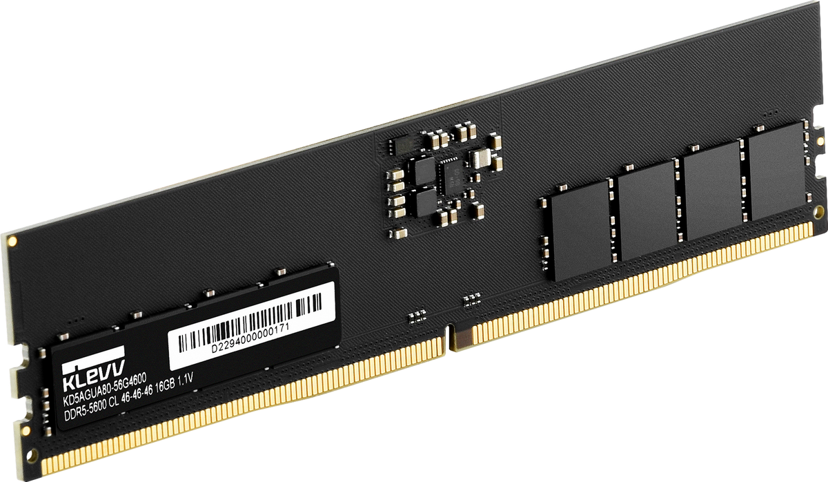 KLEVV Value Series 16GB (1x16GB) DDR5 5600MHz Desktop Memory (V16-KD5A