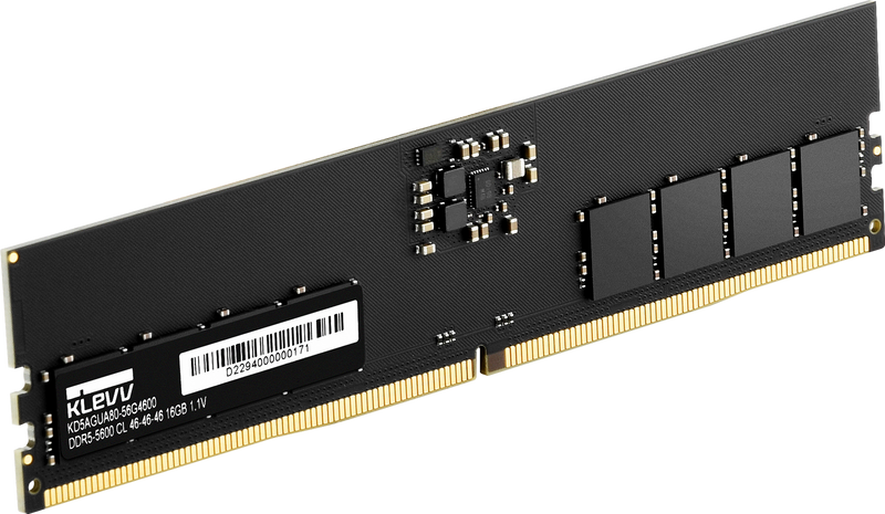 Memória RAM KLEVV 32GB DDR5 5600 MHz
