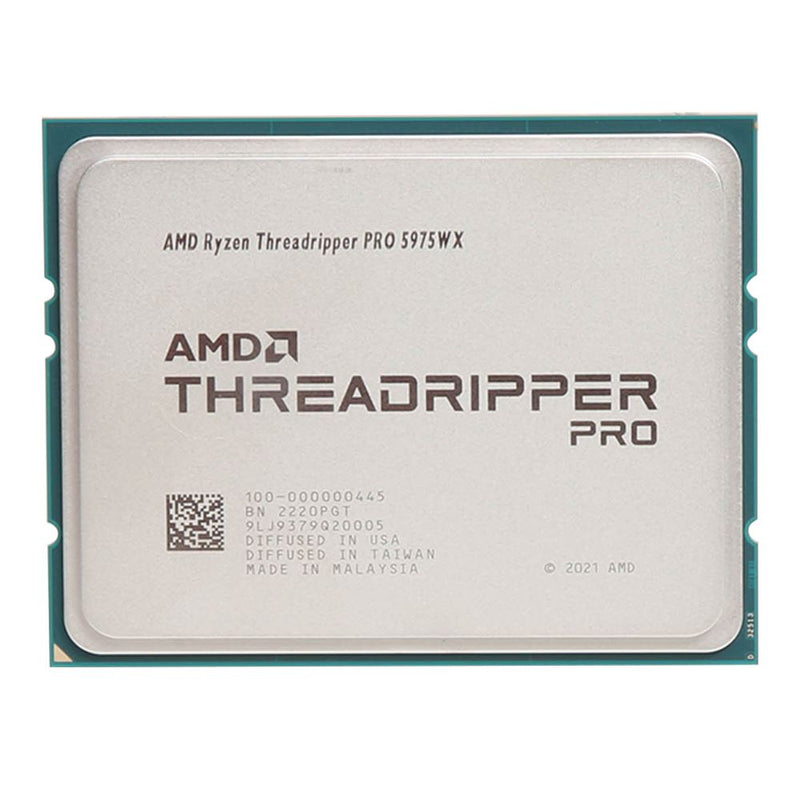 AMD Ryzen Threadripper PRO 5975WX Tray Processor 32C 64T Socket sWRX8
