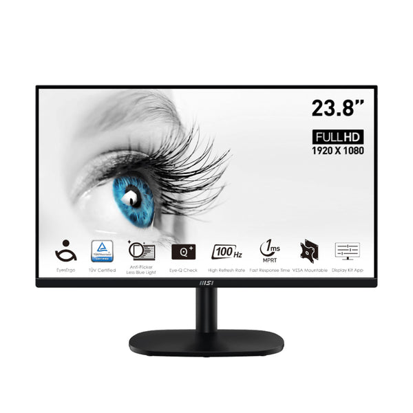 MSI 23.8" Pro MP245V 100Hz FHD VA (16:9) Monitor (MO-MP245V)