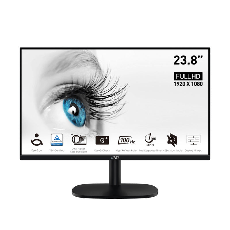 MSI 23.8" PRO MP245V 100Hz FHD VA (16:9) 顯示器 (MO-MP245V)