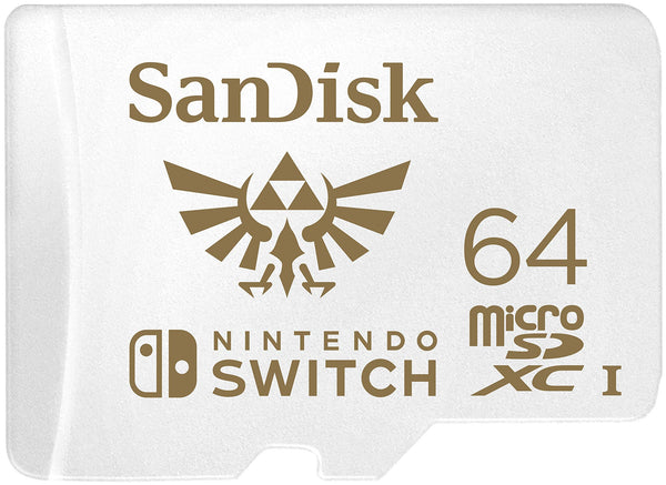 SanDisk 64GB for Nintendo Switch 100MB/s(R) 60MB/s(W) SDSQXAT-064G-GNCZN 772-4436