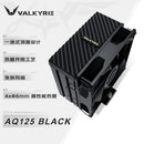 VALKYRIE AQ125 BLACK 黑色 4x6MM高性能散熱管 CPU Cooler