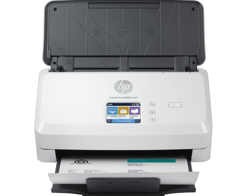 HP ScanJet Pro N4000 snw1 Scanner-6FW08A 