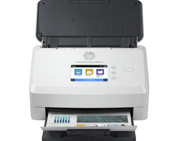 HP ScanJet Enterprise Flow N7000 snw1 Scanner-6FW10A 