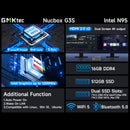 GMKtec Nucbox G3S (16G+512G SYSTEM) Mini PC (Intel Alder Lake-N N95 / 16GB Ram / 512GB SSD / Windows 11 Pro) CS-GNBG3S5