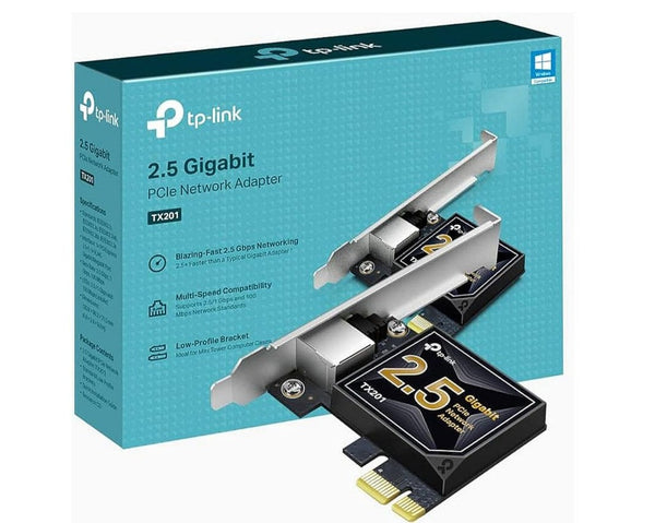 TP-Link 2.5Gbps LAN Card PCI-E Adapter Network Card TX201