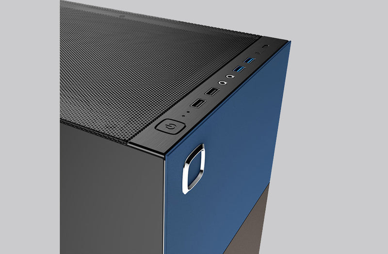 Geometric Future MODEL 8 Celluloid Tempered Glass ATX Case