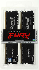 Kingston 32GB Kit (2x16GB) KF436C18BBK2/32 FURY Beast DDR4 3600MHz Memory