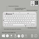 Logitech Pebble 2 Combo 無線纖薄鍵鼠套裝 (English Version) - Pearl White 珍珠白色 920-012188 原裝行貨