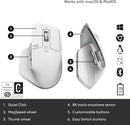 Logitech MX MASTER 3S Wireless Mouse 高效能無線滑鼠 - Pearl White 珍珠白色 910-006562 原裝行貨
