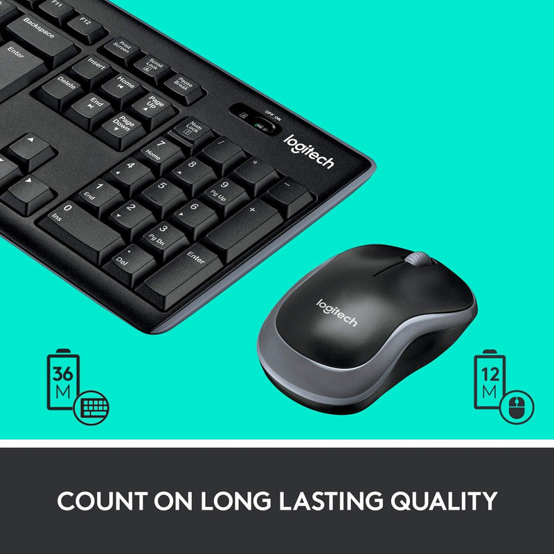 Logitech MK270r Wireless Keyboard and Mouse Wireless Keyboard and Mouse Combination (Chinese version) 920-006312 Original licensed product