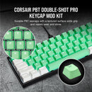 Corsair PBT DOUBLE-SHOT PRO Keycap Mod Kit - Mint Green CH-9911080-NA