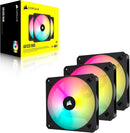 Corsair iCUE AR120 Digital RGB 120mm PWM Fan 風扇 - Black 黑色  (Triple Pack 三件裝) CO-9050167-WW