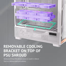 ANTEC FLUX PRO White 白色 Tempered Glass Full Tower E-ATX Case FLUX-PRO-WHITE_EUV