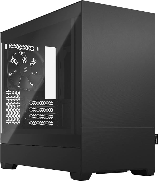 Fractal Design Pop Mini Silent Black TG Clear Tint M.ATX Case FD-C-POS1M-02 