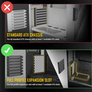 Antec PCI-E 4.0 Riser Cable With Vertical Bracket Cable Kit (200mm) - (黑色) Black (AT-RCVB-BK200-PCIE-RTX40)