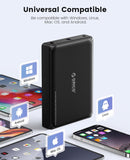 ORICO 3.5 inch Tool-Free External Hard Drive Enclosure DDW35-U3-UK-BK-BP