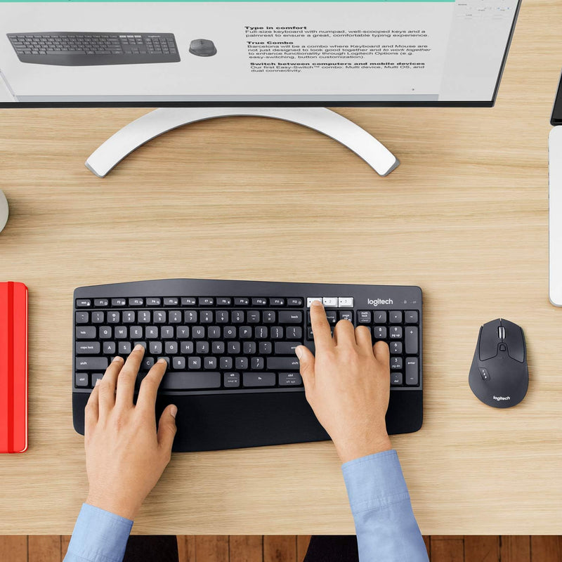 Logitech MK850 Performance Wireless Keyboard and Mouse Combo (Chinese version) 920-008489 Original licensed product
