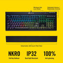 Corsair K68 RGB Mechanical Gaming Keyboard - CHERRY® MX Red Switch CH-9102010-NA