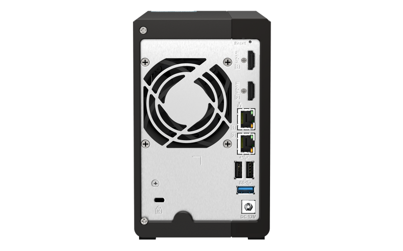 QNAP TS-253E-8G 2-Bay NAS (Intel® Celeron® J6412 Quad Core CPU, 8GB Ram)
