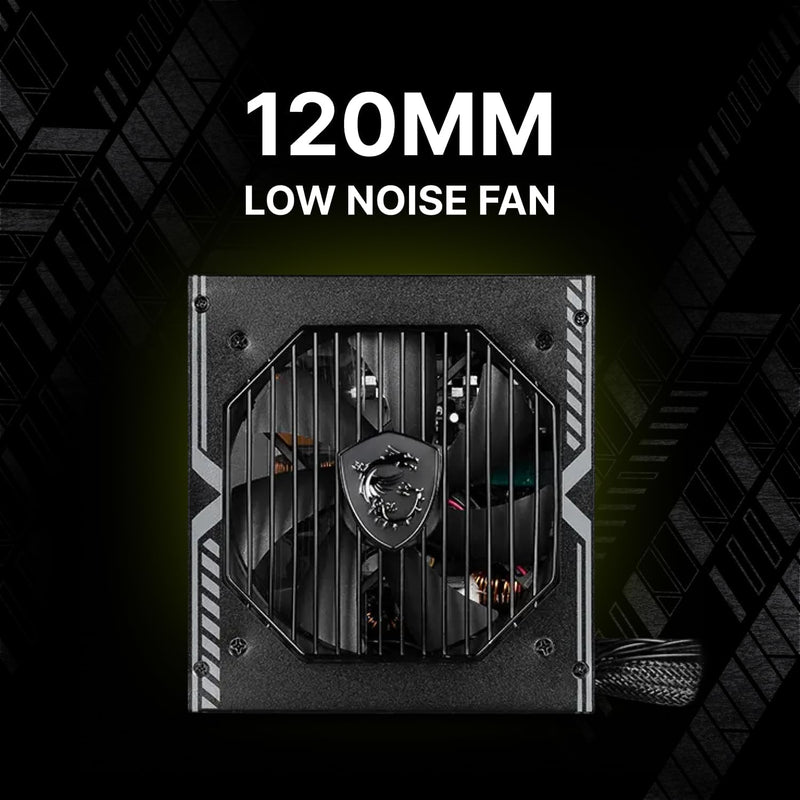 MSI 650W MAG A650BN 80Plus Bronze Power Supply (PS-MAA65BN)